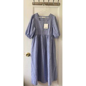 The Tiny Big Sister puff sleeve dress